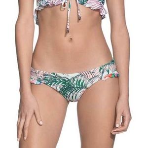 Maaji Atlantis Frills Reversible Bikini Bottoms Sz XS